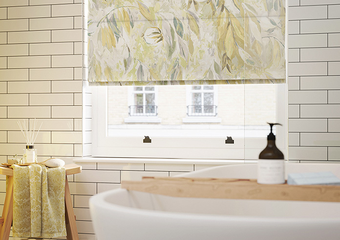 Cottonopolis, Honeydew - Roman Blind - Image 5